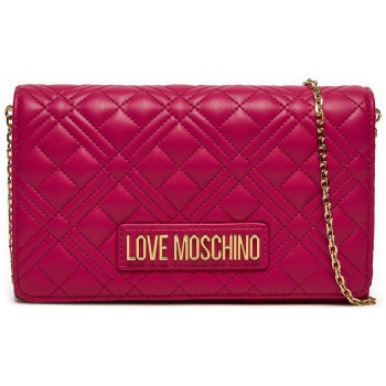 τσάντα love moschino jc4079pp1lla0626 ροζ απομίμηση