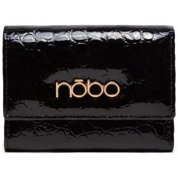 μικρό πορτοφόλι γυναικείο nobo npur-lr0101-c020 μαύρο
