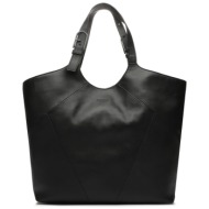 τσάντα furla flow wb01017-bx2317-o6000-1020 μαύρο φυσικό δέρμα/-φυσικό δέρμα