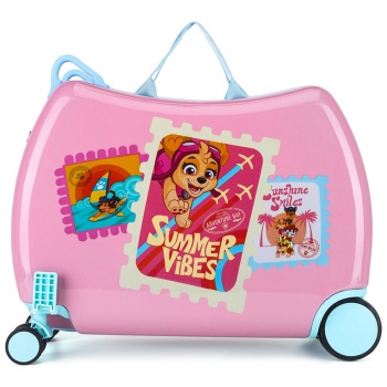 παιδική βαλίτσα paw patrol acccs-ss24-230paw-s ροζ σε προσφορά
