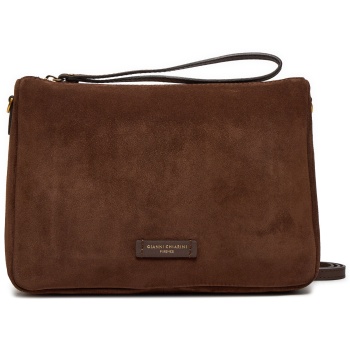 τσάντα gianni chiarini nora pouch bs 10225 cm-pl καφέ