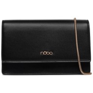 τσάντα nobo nbag-r1570-c020 μαύρο απομίμηση δέρματος/-απομίμηση δέρματος