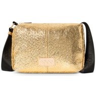 τσάντα nobo bagp710-k023 χρυσό απομίμηση δέρματος/-απομίμηση δέρματος