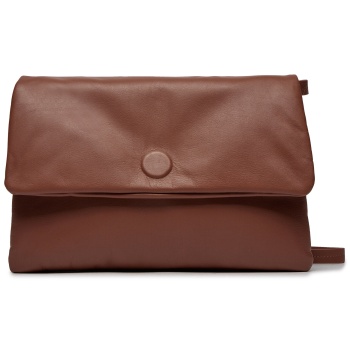 τσάντα ryłko r50012tb καφέ φυσικό δέρμα/grain leather σε προσφορά