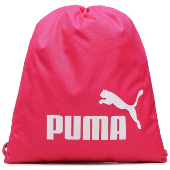 σακίδιο πλάτης πουγκί puma phase gym sack 074943 ροζ ύφασμα σε προσφορά