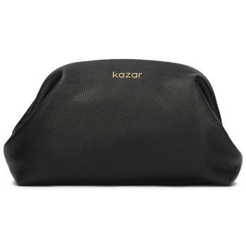 τσάντα kazar sela 81842-01-00 μαύρο φυσικό δέρμα - grain σε προσφορά