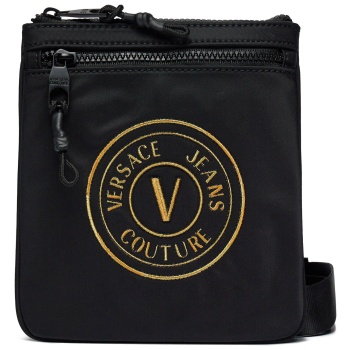 τσαντάκι versace jeans couture 75ya4b42 μαύρο ύφασμα  σε προσφορά