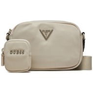 τσάντα guess latona (yp) mini-bags hwyp92 11800 μπεζ απομίμηση δέρματος/-απομίμηση δέρματος