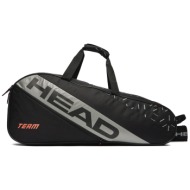 σάκος head team racquet bag m 262224 μαύρο