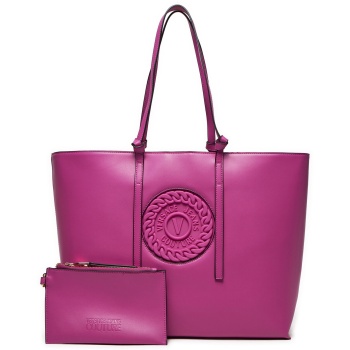 τσάντα versace jeans couture 75va4bv4 ροζ απομίμηση