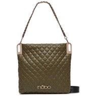 τσάντα nobo nbag-r1510-c008 πράσινο απομίμηση δέρματος/-απομίμηση δέρματος