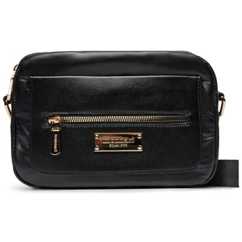 τσάντα monnari bag1020-m20 μαύρο ύφασμα - ύφασμα σε προσφορά