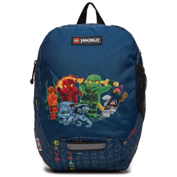 σχολική τσάντα lego 10030-2403 μπλε ύφασμα - πολυεστέρας