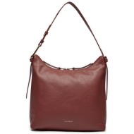 τσάντα coccinelle r1k coccinellemalory e1 r1k 13 02 01 καφέ φυσικό δέρμα/grain leather