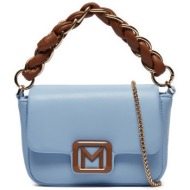 τσάντα marella lontra 2423516056000 μπλε απομίμηση δέρματος/-απομίμηση δέρματος