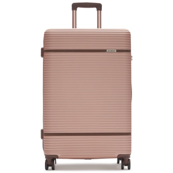 μεγάλη βαλίτσα monnari walimp0-24w-lug0022-k026 ροζ υλικό 