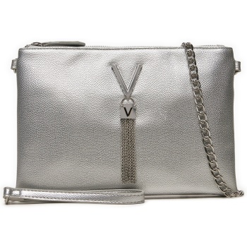 τσάντα valentino divina vbs1r419g ασημί απομίμηση