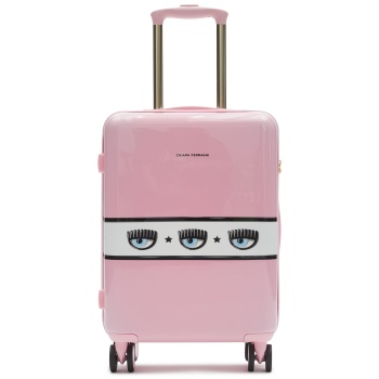βαλίτσα καμπίνας chiara ferragni 76sb0la1 ροζ υλικό 
