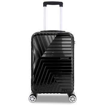 βαλίτσα καμπίνας semi line t5765-1 μαύρο υλικό/-υλικό