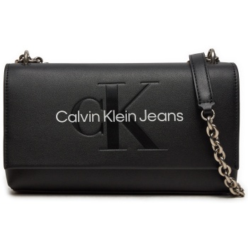 τσάντα calvin klein sculpted k60k612221 μαύρο απομίμηση σε προσφορά