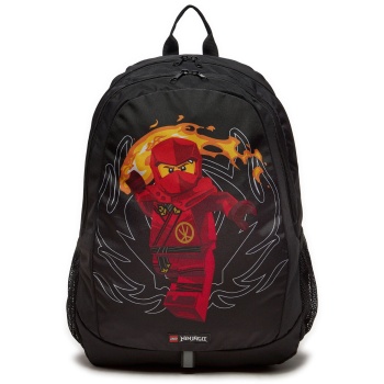 σχολική τσάντα lego 20279-2409 μαύρο ύφασμα - πολυεστέρας