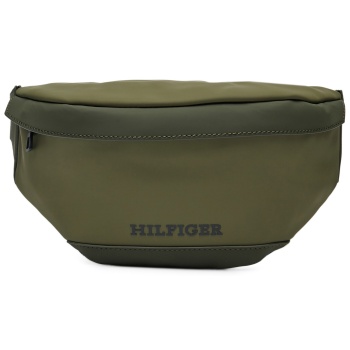 τσαντάκι μέσης tommy hilfiger monotype pu bumbag am0am12603 σε προσφορά