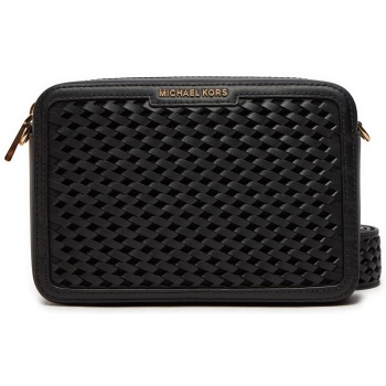 τσάντα michael michael kors 32t4gj6m2l μαύρο φυσικό