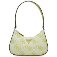 τσάντα guess ruma (jg) mini-bags hwjg93 39720 ροζ απομίμηση δέρματος/-απομίμηση δέρματος