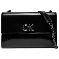 τσάντα calvin klein k60k612685 μαύρο απομίμηση δέρματος/-απομίμηση δέρματος