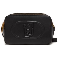 τσάντα liu jo ecs m camera case af4248 e0332 μαύρο απομίμηση δέρματος/-απομίμηση δέρματος