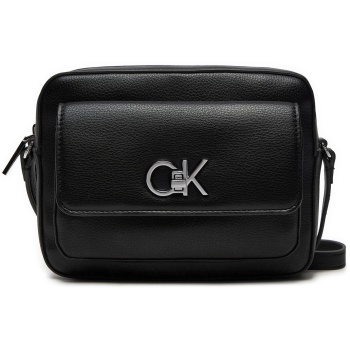 τσάντα calvin klein re-lock camera bag w/flap_pbl σε προσφορά