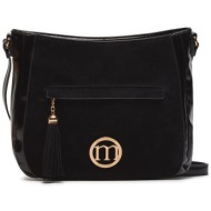τσάντα monnari bag1900-020 μαύρο υφασμα/-ύφασμα