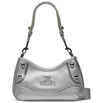 τσάντα love moschino jc4140pp1il1190b ασημί φυσικό σε προσφορά