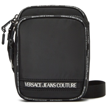 τσαντάκι versace jeans couture 75ya4b53 μαύρο ύφασμα  σε προσφορά