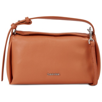 τσάντα calvin klein elevated soft mini bag k60k611305 καφέ