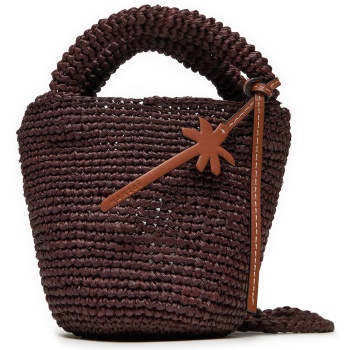 τσάντα manebi handcrafted raffia summer bag mini v 7.4 am σε προσφορά