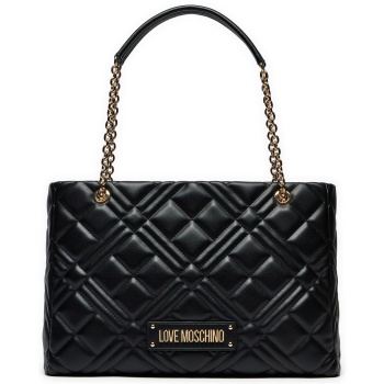 τσάντα love moschino jc4145pp1lla0000 μαύρο απομίμηση σε προσφορά