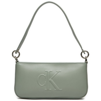 τσάντα calvin klein sculpted shoulder k60k612725 γκρι σε προσφορά