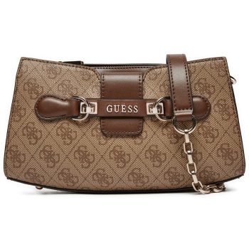 τσάντα guess nolana hwsg95 00120 καφέ απομίμηση σε προσφορά