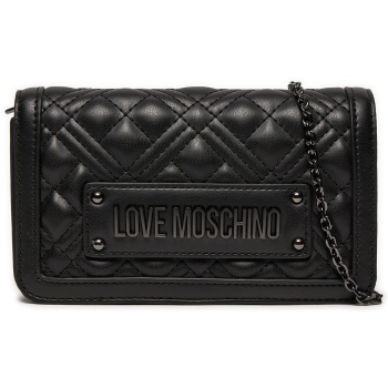 τσάντα love moschino jc5681pp0ila000a μαύρο απομίμηση