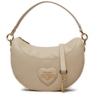 τσάντα love moschino jc4262pp0ikl0110 μπεζ απομίμηση δέρματος/-απομίμηση δέρματος