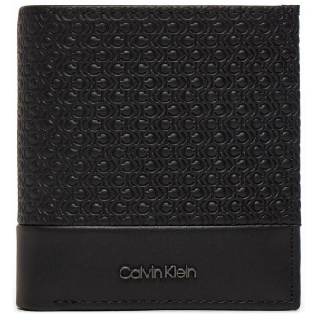 ανδρικό πορτοφόλι calvin klein k50k512276 μαύρο φυσικό σε προσφορά