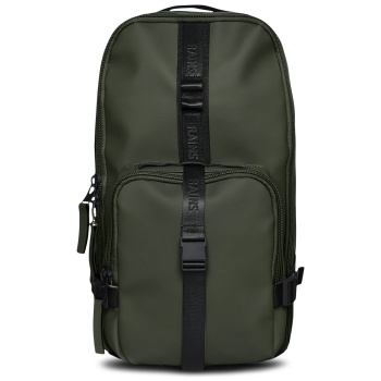 σακίδιο rains trail rucksack w3 14350 πράσινο υφασμα 