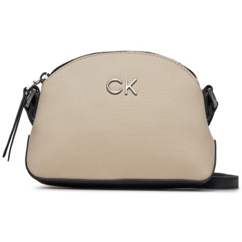 τσάντα calvin klein re-lock seasonal xbody sm_canvas σε προσφορά