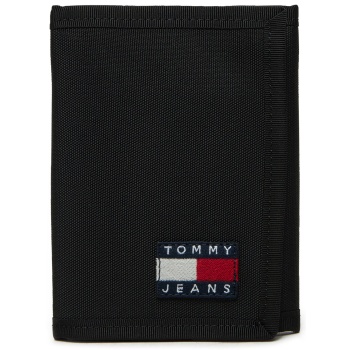 μεγάλο πορτοφόλι ανδρικό tommy jeans am0am12920 μαύρο σε προσφορά
