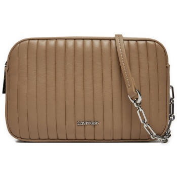 τσάντα calvin klein mini line quilt camera bag k60k613078 σε προσφορά