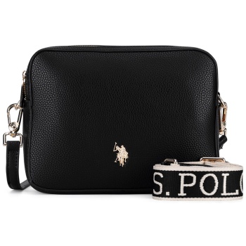 τσάντα u.s. polo assn. beuxt6393wvp μαύρο yλικό  σε προσφορά