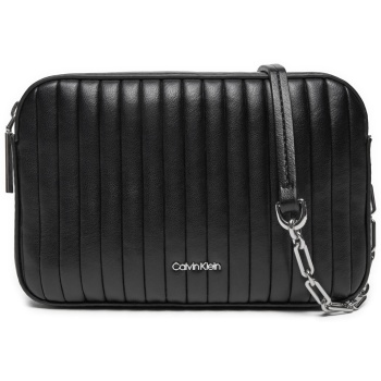 τσάντα calvin klein mini line quilt camera bag k60k613078 σε προσφορά
