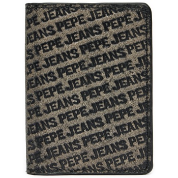 ανδρικό πορτοφόλι pepe jeans spencer pm070385 μαύρο σε προσφορά