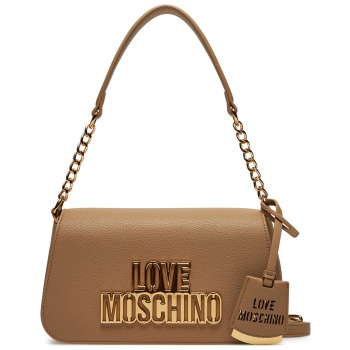 τσάντα love moschino jc4337pp0lko0106 καφέ απομίμηση
